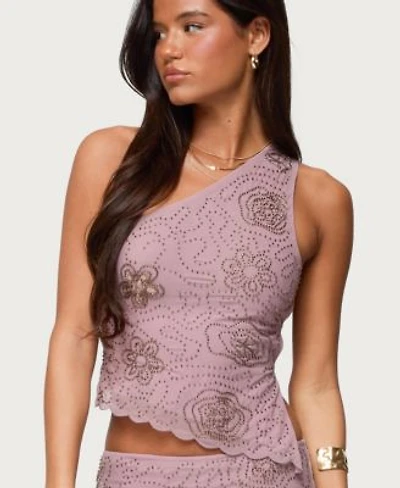 Edikted Womens Astrid Beaded Backless Dress