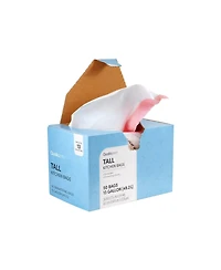 Qualiazero 13 Gallon Trash Bag (Tall Kitchen Bags) - Unscented, 50 bags/box