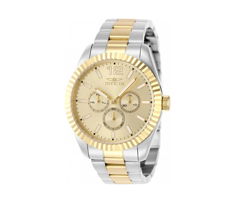 Invicta Men's 49518 Specialty Quartz Chronograph Gold Dial Watch