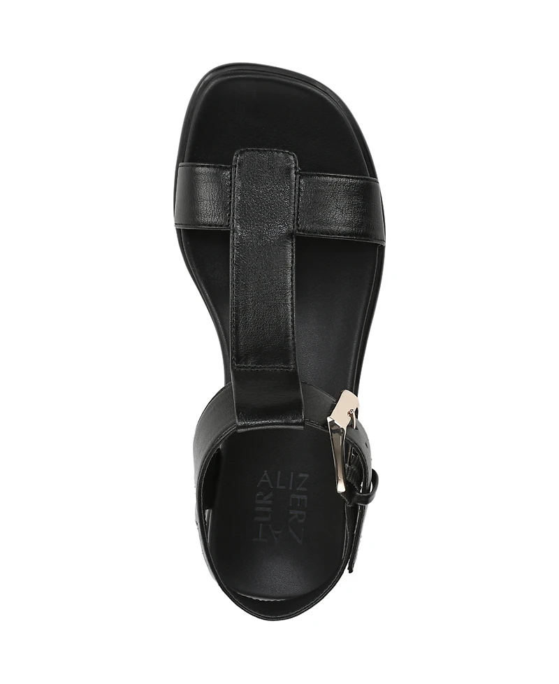 Naturalizer Women's Easton T-Strap Footbed Sandals