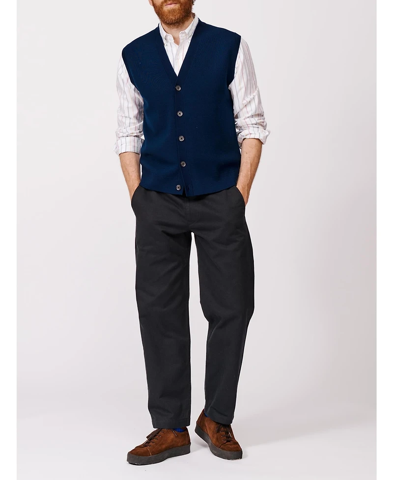 Aubin Men's Portman 100% Wool Waistcoat