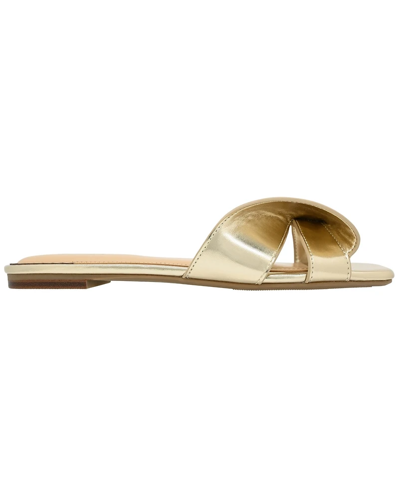 On 34th Women's Pearlaa Square Toe Flat Sandals, Macy's Exclusive