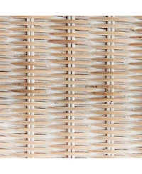 Charleston Rattan Pedestal Sculpture Tall