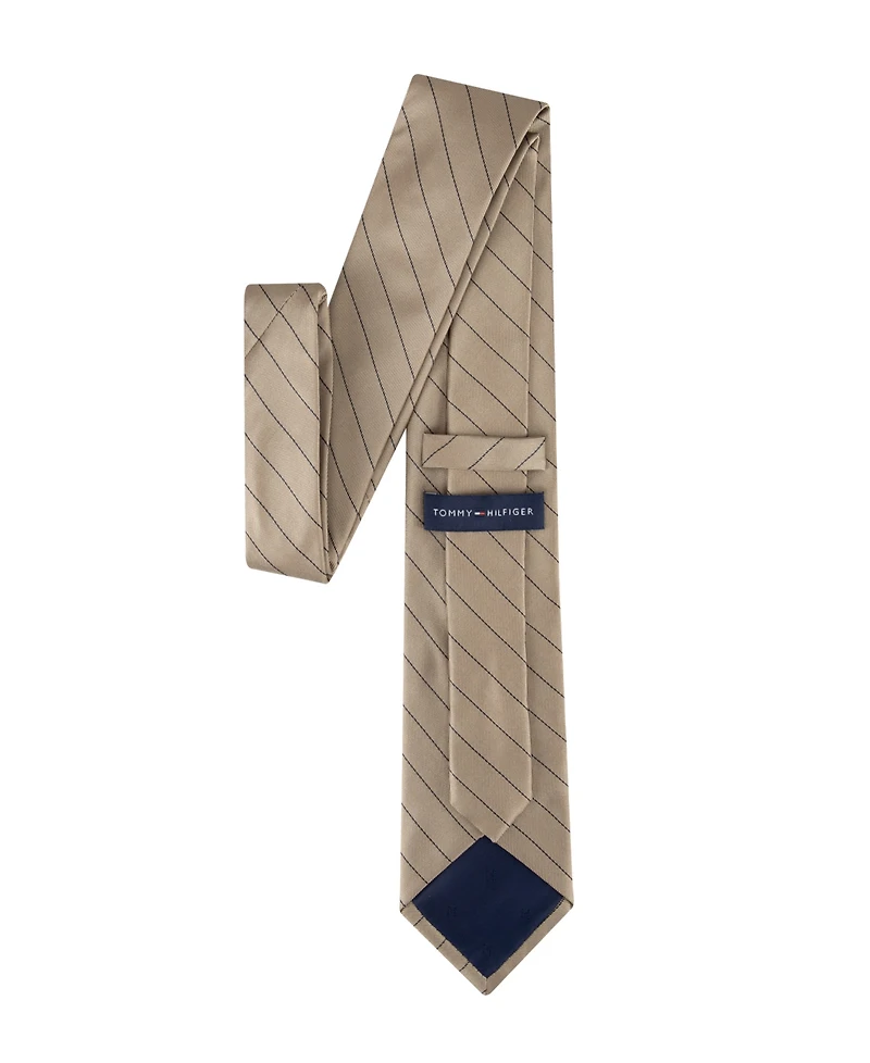 Tommy Hilfiger Men's Hallie Pin Stripe Tie