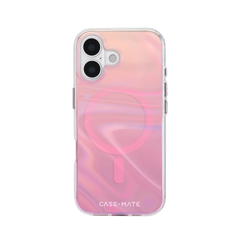Case-Mate Peach Soap Bubble MagSafe Case for Apple iPhone 17