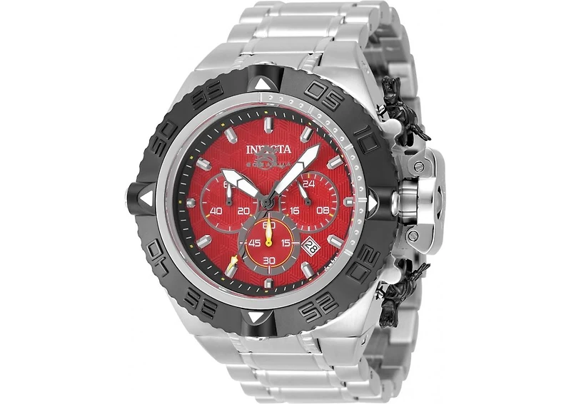 Invicta Men's 48199 Subaqua Quartz Chronograph Red, Black Dial Watch