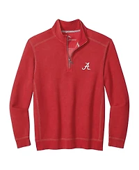 Tommy Bahama Men's Crimson Alabama Tide Montego Bay Half-Zip Jacket