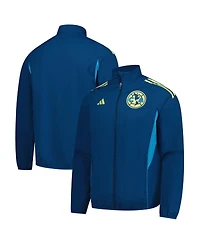 Adidas Men's Navy Club America 2025/26 Pre-Match Full-Zip Jacket