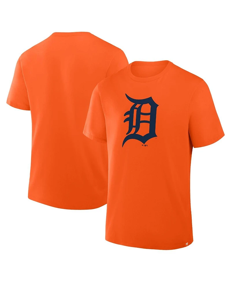 Fanatics Men's Orange Detroit Tigers Primary Logo Legacy T-Shirt