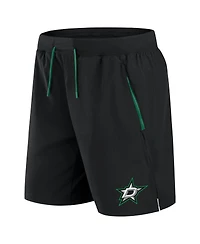 Fanatics Men's Black Dallas Stars Authentic Pro Rink Performance Shorts