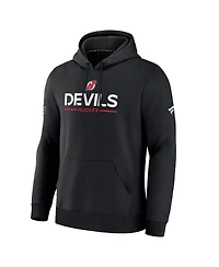Fanatics Men's Black New Jersey Devils Authentic Pro Primary Hoodie