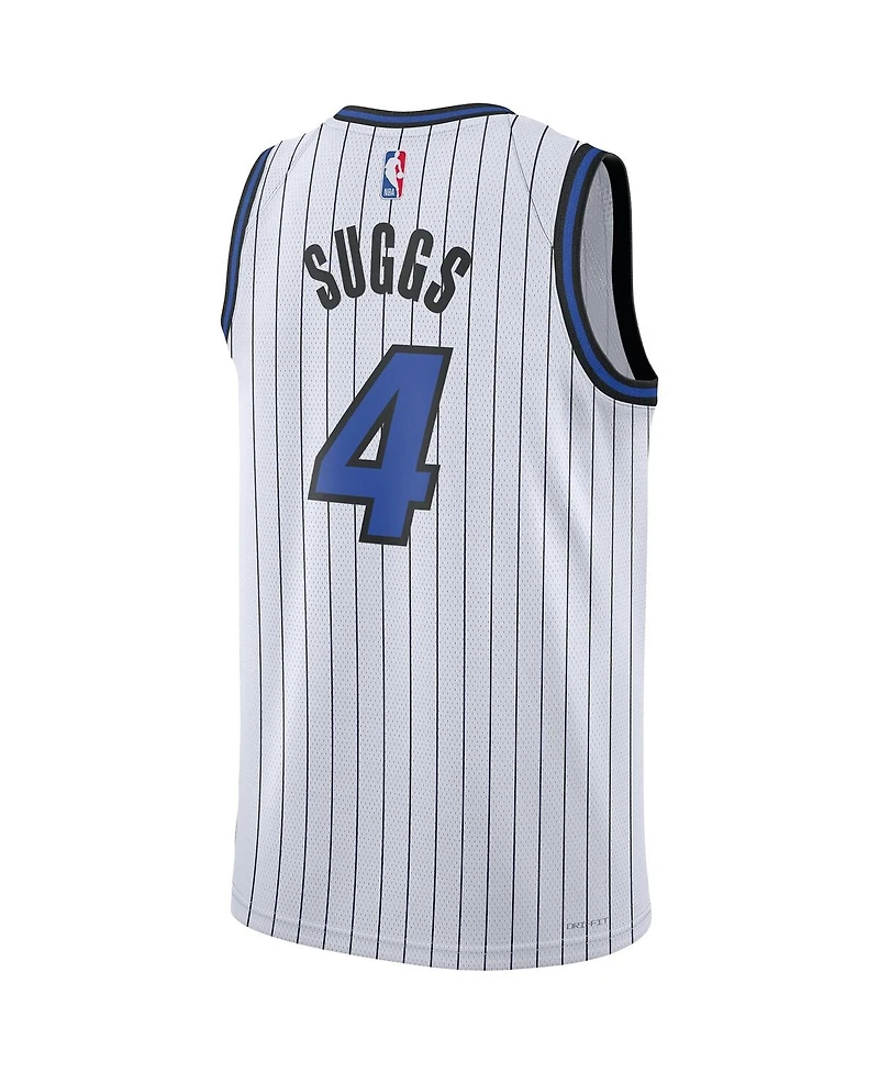Nike Men's and Women's Jalen Suggs White Orlando Magic Swingman Player Jersey - Association Edition
