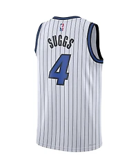 Nike Men's and Women's Jalen Suggs White Orlando Magic Swingman Player Jersey - Association Edition