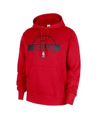 Nike Men's Red Chicago Bulls 2025/26 Authentic Practice Club Pullover Hoodie