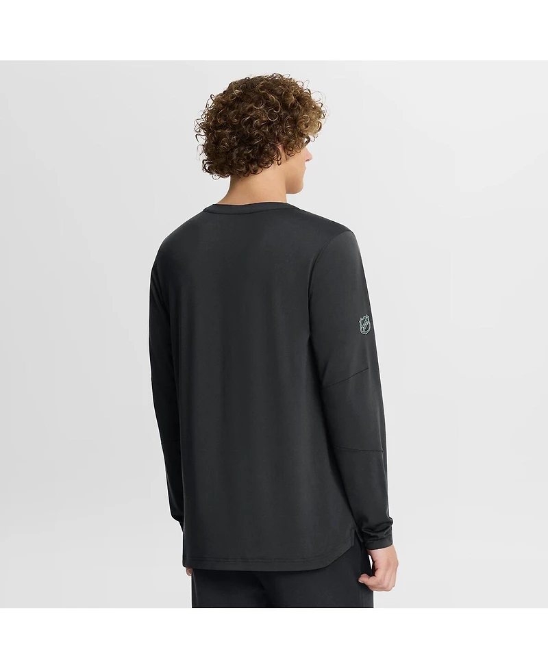 Fanatics Men's Black Carolina Hurricanes Authentic Pro Rink Tech Long Sleeve T-Shirt