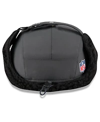 New Era Men's Charcoal Seattle Seahawks 2025 Sideline Cold Weather Runner Dog Ear Adjustable Hat