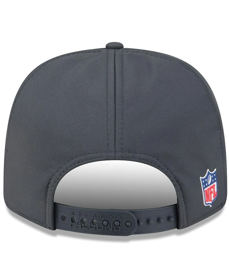 New Era Men's Charcoal Atlanta Falcons 2025 Sideline Cold Weather 9SEVENTY Adjustable Hat