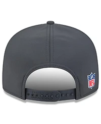New Era Men's Charcoal Tampa Bay Buccaneers 2025 Sideline Cold Weather Split Panel 9FIFTY Snapback Hat