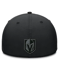 Fanatics Men's Black Vegas Golden Knights Authentic Pro Road Team Code Flex Hat