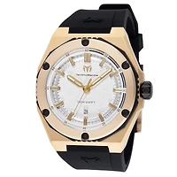 Technomarine Men's Tm- Quartz 3 Hand Silver Dial Watch