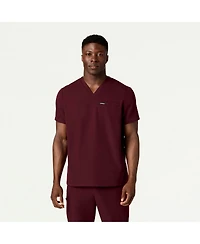 Jaanuu Men's Platt 3-Pocket Classic V-Neck Scrub Top