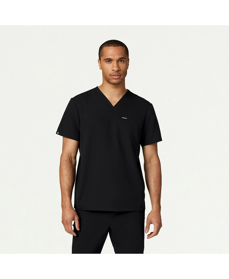 Jaanuu Men's Platt 3-Pocket Classic V-Neck Scrub Top