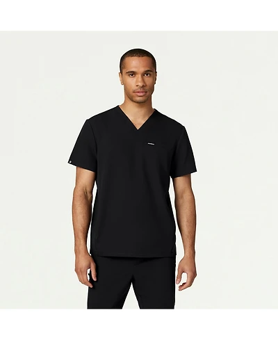 Jaanuu Men's Platt 3-Pocket Classic V-Neck Scrub Top