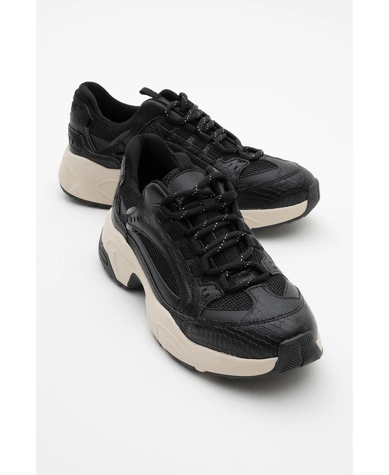 Prologue Shoes Bambi Printed Mesh Sneakers (Women)