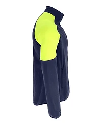 RefrigiWear Men's Endurance Active Full-Zip Mid-Layer – Lightweight, Breathable Waffle Fleece