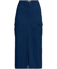 Lands' End Women's Cool Fade Cargo Maxi Skirt
