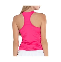 Lucky In Love Women's V-Neck with Built-In Bra Tennis Tank