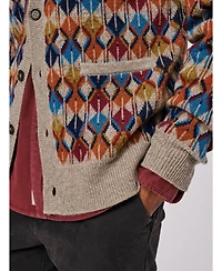Aubin Men's Kestral Wool Blend Cardigan Sweater