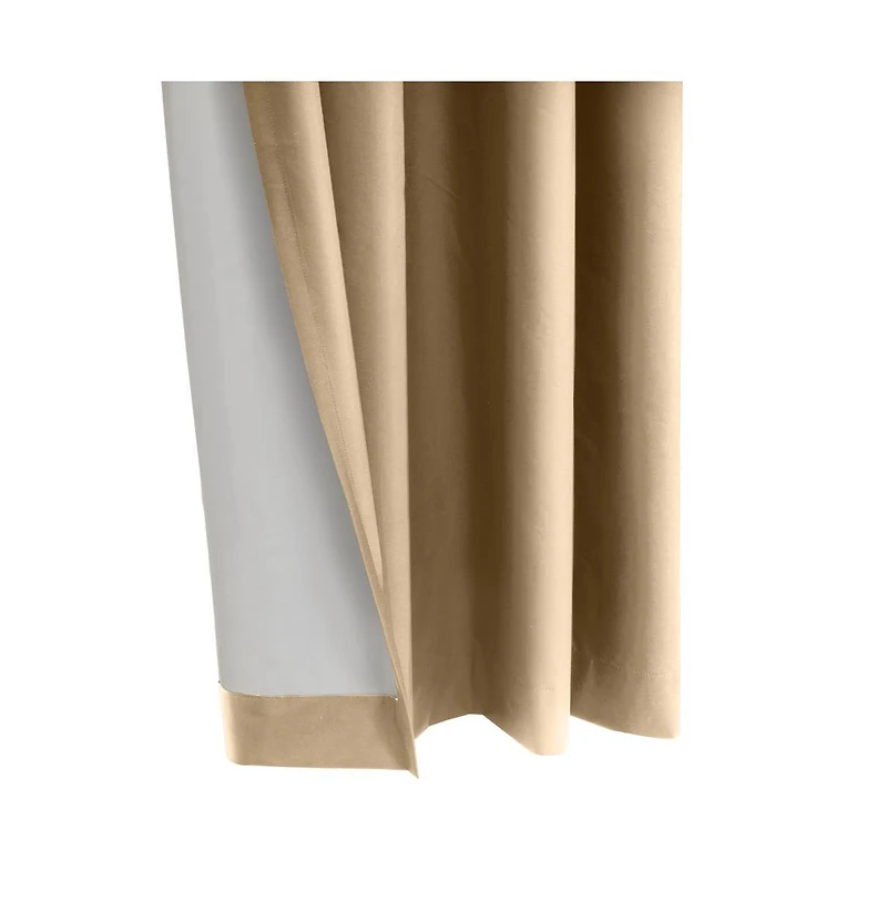 Thermaplus Alpine Blackout Premium Stylish and Functional Grommet Curtain Panel 52" x Taupe