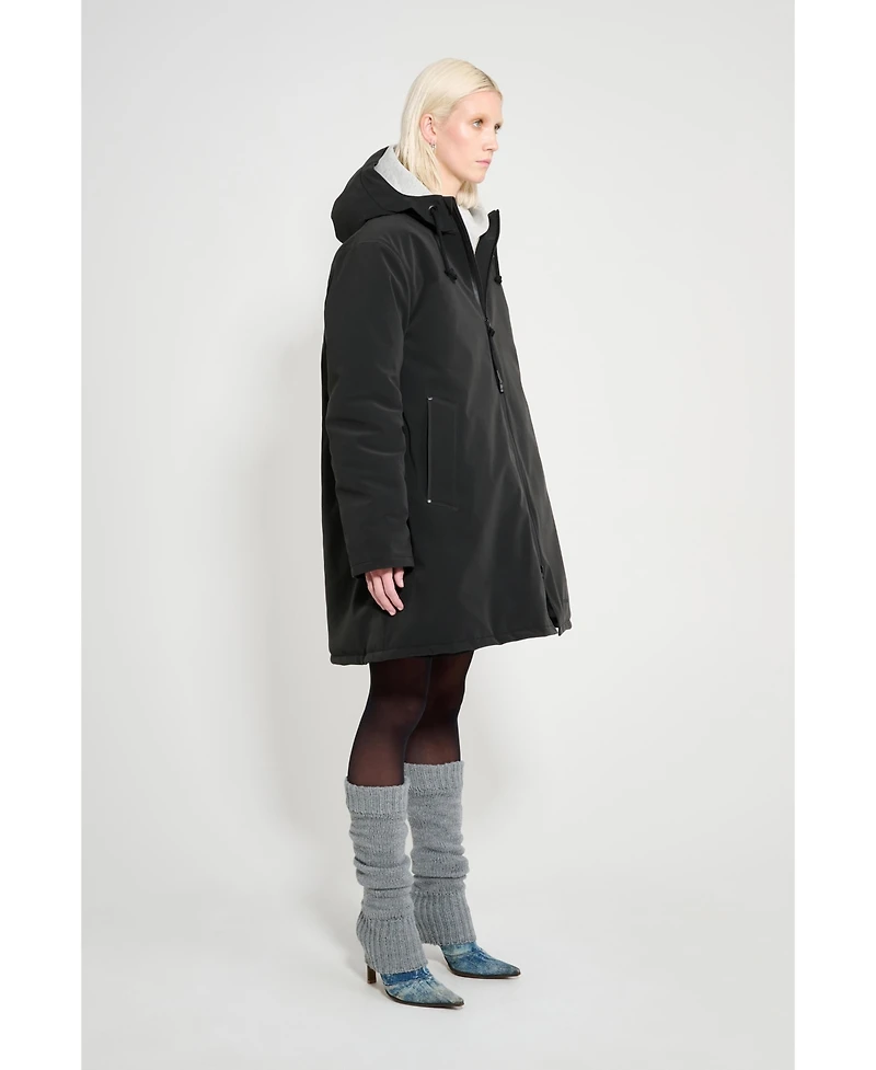 Stutterheim Women's Mosebacke Matte Winter Coat