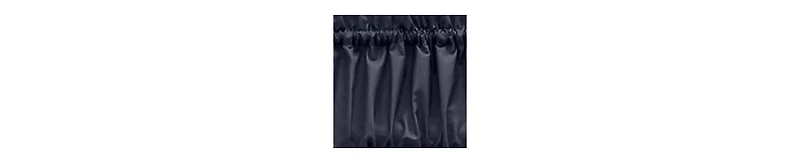 Ellis Stacey 1.5" Rod Pocket High Quality Fabric Solid Color Window Balloon Valance 60"x15" Navy