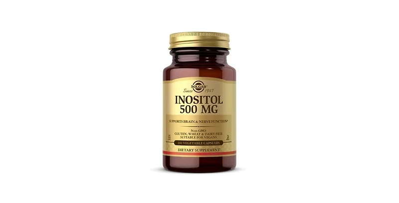 Solgar Inositol ,500 mg ,100 Veg Caps