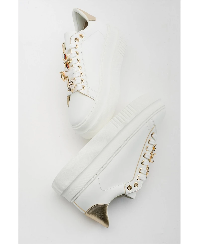 Prologue Shoes Ater Bee Buckle Sneakers (Women)