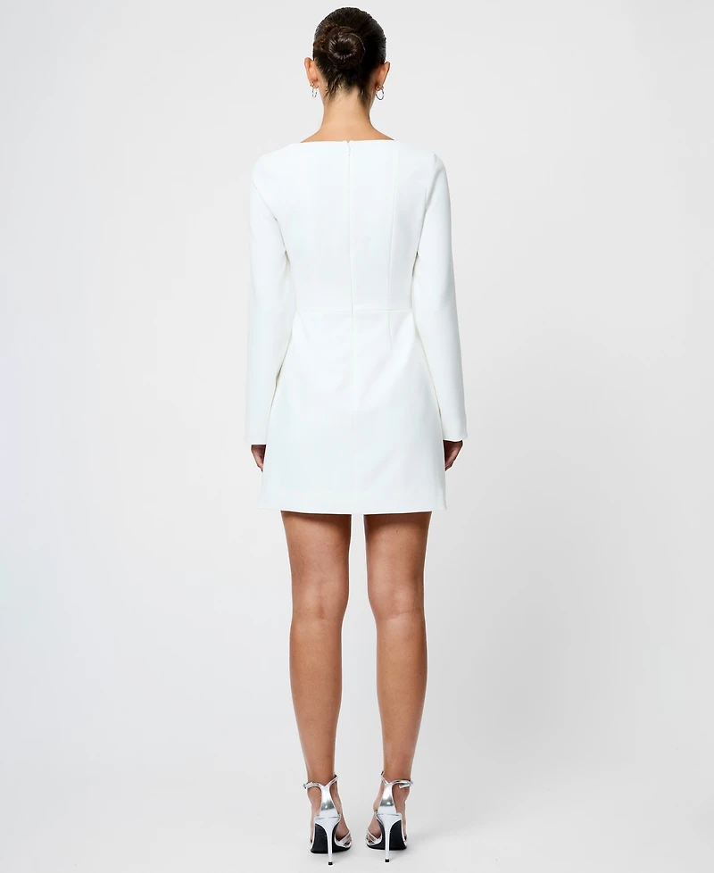 French Connection Women's Whisper Sweetheart Neck Mini Dress