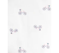 Carter's Baby Girls 3-Piece Heart Detail Sleeveless Vest, Bodysuit and Pants Set