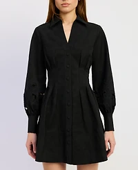 En Saison Women's Annaeliese Long-Sleeve Mini Dress