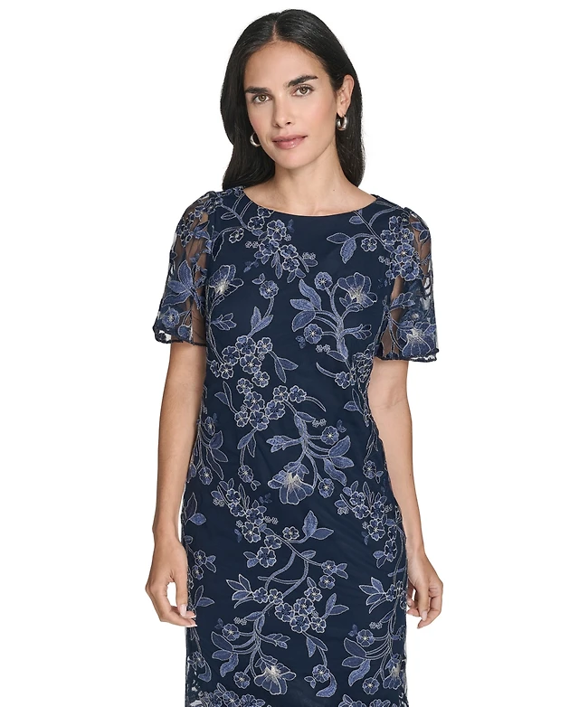 Jessica Howard Women's Short-Sleeve Boat Neck Dress | Connecticut Post Mall