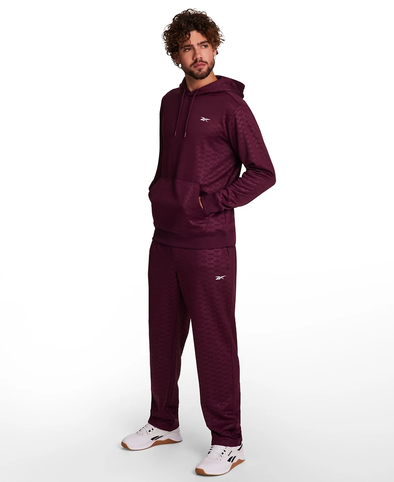 Reebok Men's Kangaroo Pocket Long-Sleeve Hoodie