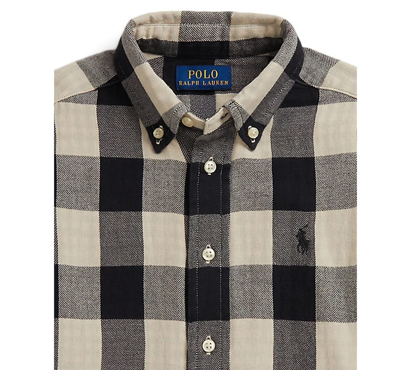 Polo Ralph Lauren 2-7 Buffalo Check Double-Faced Cotton Shirt