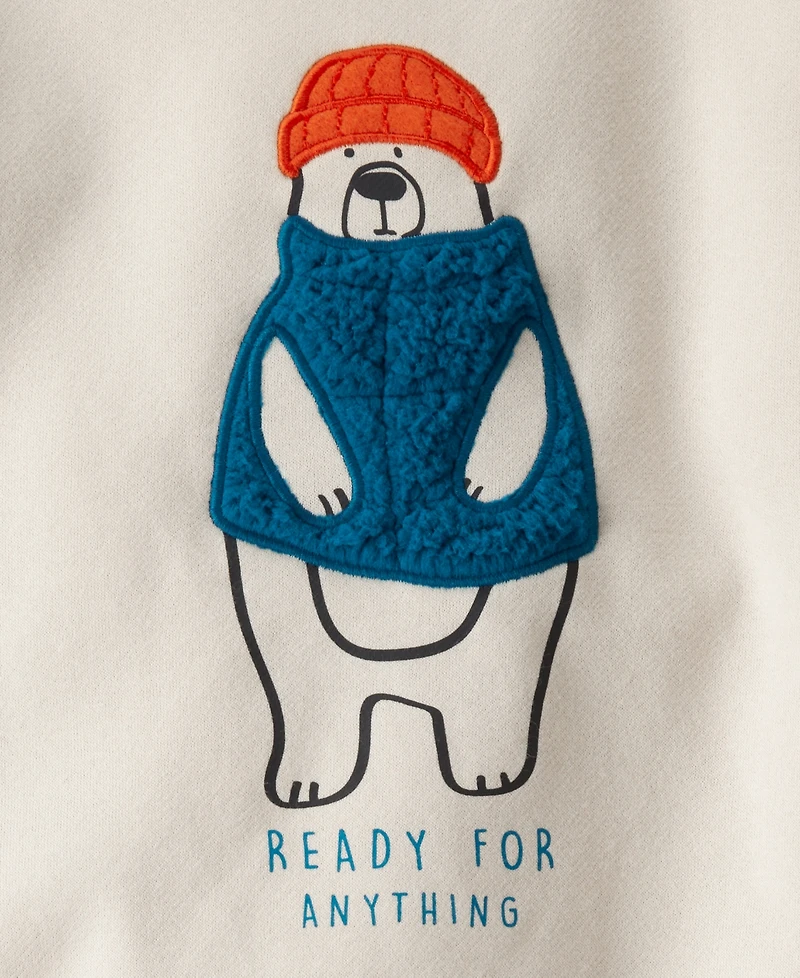 Carter's Boys Toddler 2T-5T DayDream Bear Pull-On Sweatshirt