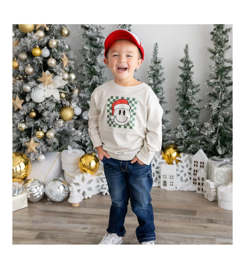 Sweet Wink Boys Santa Smiley Christmas Hat