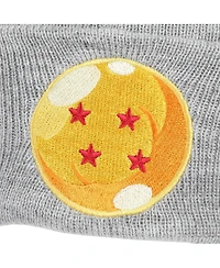 Dragon Ball Z Men's 4 Star Dragonball Heather Acrylic Knit Cuff Beanie
