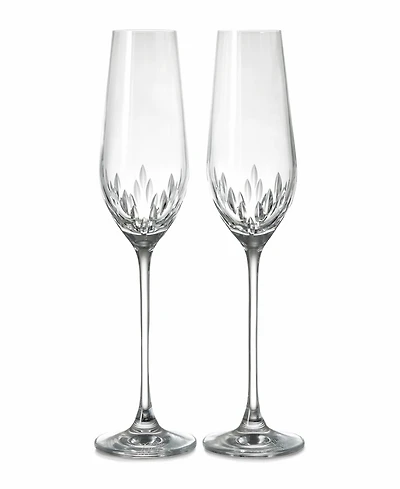 Philip Whitney Fiero Toasting Champagne Flutes, Set of 2