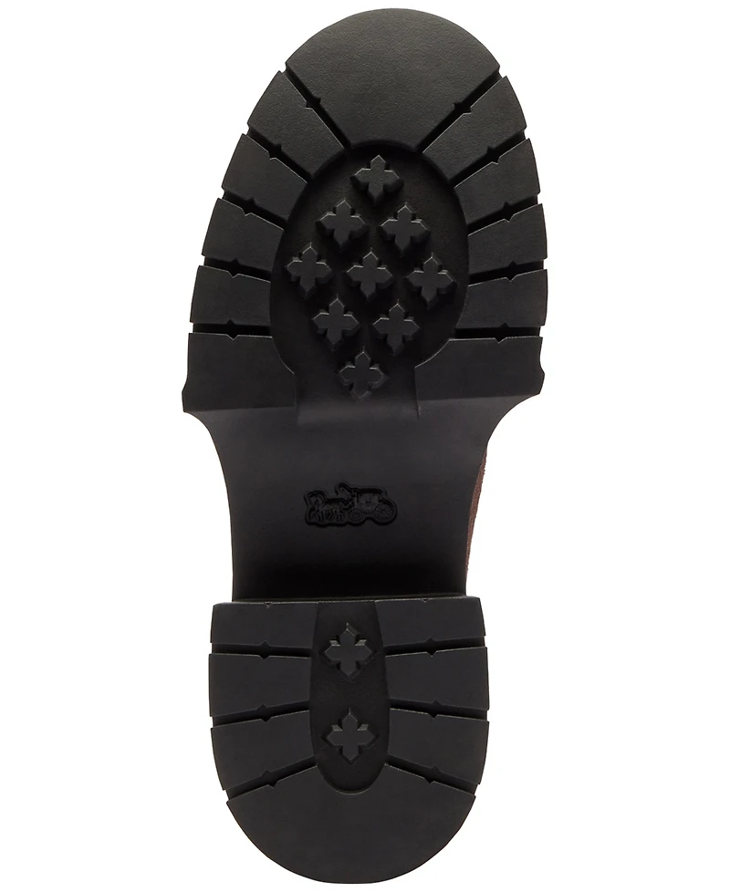 Coach Women's Leah Platform Pull-On Chelsea Booties