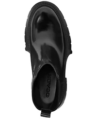 Coach Women's Leah Platform Pull-On Chelsea Booties