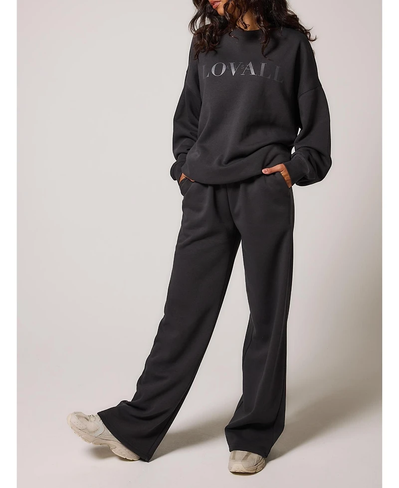 Lovall Women's All Szn Organic Oversized Sweatshirt Four